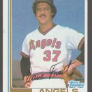 California Angels Dave Frost 1982 Topps Baseball Card 24 nr mt