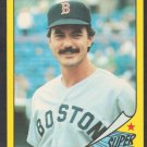 Boston Red Sox Dwight Evans 1986 Topps Super Star Baseball Card 10