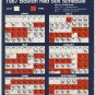 Boston Red Sox 1987 Ticket Information Brochure Roger Clemens Bill Buckner Logo Envelope
