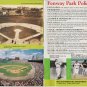 Boston Red Sox 1987 Ticket Information Brochure Roger Clemens Bill Buckner Logo Envelope