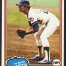 New York Mets Mike Jorgensen 1981 Topps Baseball Card 698 nr mt