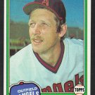 California Angels Joe Rudi 1981 Topps Baseball Card 701 nr mt