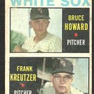 Chicago White Sox Rookies Howard Kreutzer Bruce Howard 1964 Topps Baseball Card 107 good