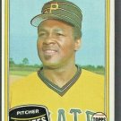Pittsburgh Pirates Grant Jackson 1981 Topps Baseball Card 518 nm