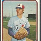 MONTREAL EXPOS BAYLOR MOORE 1974 TOPPS # 453 EX