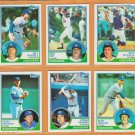 1983 Topps Los Angeles Dodgers Team Lot Steve Garvey Fernando Valenzuela Ron Cey Mike Scioscia
