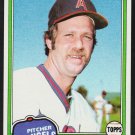 California Angels John Montague 1981 Topps Baseball Card 652 nr mt