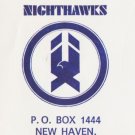 1972 New Haven NightHawks Logo Envelope AHL American Hockey League Connecticut