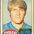 BALTIMORE COLTS GEORGE KUNZ 1976 TOPPS # 410 VG