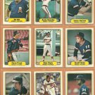 1982 Fleer California Angels Team Lot 24 Rod Carew Don Baylor Bobby Grich Brian Downing