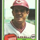Cincinnati Reds Vic Correll 1981 Topps Baseball Card 628 nr mt