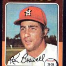 Houston Astros Ken Boswell 1975 Topps Baseball Card 479 vg