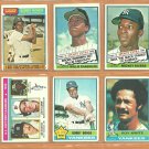 1976-1979 New York Yankees Team Lot 35 Reggie Jackson Willie Randolph RC Ron Guidry