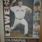Boston Red Sox Derek Lowe 2004 Newspaper Poster