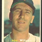 Detroit Tigers Bob Wilson 1957 Topps Baseball Card 19 nr mt