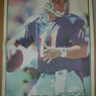 New England Patriots Drew Bledsoe 1995 Newspaper Poster