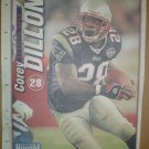 New England Patriots Corey Dillon 2005 Newspaper Poster
