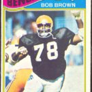 CINCINNATI BENGALS BOB BROWN 1977 TOPPS # 491 VG/EX