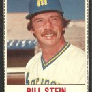 Seattle Mariners Bill Stein 1978 Hostess Baseball Card # 39