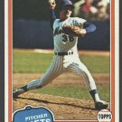 New York Mets Mark Bomback 1981 Topps Baseball Card 567 nr mt