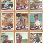 1985 Topps Philadelphia Phillies Team Lot 30 diff Mike Schmidt Steve Carlton Tug McGraw Al Oliver