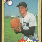 BOSTON RED SOX ROGER CLEMENS AS 1987 TOPPS # 614