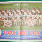 1995 Boston Red Sox Team Photo Poster Roger Clemens Jim Rice Johnny Pesky