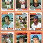 1974 1975 1976 Topps Cleveland Indians Team Lot 37 diff Gaylord Perry Buddy Bell Chris Chambliss !