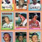 1974 1975 1976 Topps Cleveland Indians Team Lot 37 diff Gaylord Perry Buddy Bell Chris Chambliss !