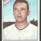 Los Angeles Angels Fred Newman 1966 Topps Baseball Card 213 vg/ex