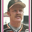 San Francisco Giants Milt May 1981 Topps Baseball Card 463 nr mt