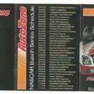 2006 NASCAR Busch Series Auto Zone Pocket Schedule Kenny Wallace DAV