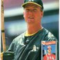 9 diff Oakland Athletics Pinup Photos Reggie Jackson Rickey Henderson Mark McGwire Jose Canseco !