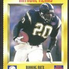 San Diego Chargers Natrone Means 1995 Sports Illustrated For Kids Football Card # 5