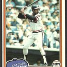 Cleveland Indians Gary Alexander 1981 Topps Baseball Card # 416