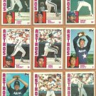 1984 Topps Houston Astros Team Lot Jose Cruz Mike Scott Terry Puhl Ray Knight Art Howe Joe Niekro