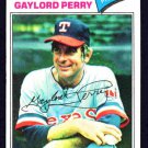 Texas Rangers Gaylord Perry 1977 Topps Baseball Card #152 vg/ex
