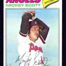 California Angels Mickey Scott 1977 Topps Baseball Card 401