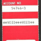 1980s Boston Red Sox Season Ticket Identification Ticket