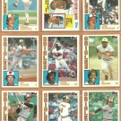 1984 Topps Baltimore Orioles Team Lot Eddie Murray Jim Palmer Al Bumbry Mike Flanagan Rick Dempsey