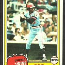 Minnesota Twins Dave Edwards 1981 Topps Baseball Card # 386 nr mt