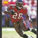 Tampa Bay Buccaneers Bucs Warrick Dunn 1998 Sports Illustrated For Kids Football Card # 704