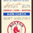 1984 BLUE JAYS RED SOX FULL FENWAY TICKET 4 HR BOGGS 3 HITS