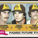San Diego Padres Future Stars Stablein Stimac Tom Tellmann 1981 Topps Baseball Card # 356 nr mt
