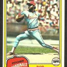 St Louis Cardinals Bob Sykes 1981 Topps Baseball Card # 348 nr mt