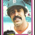 Detroit Tigers Lynn Jones 1981 Topps Baseball Card # 337 nr mt