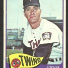Minnesota Twins Jerry Fosnow 1965 Topps Baseball Card # 529 short print sp