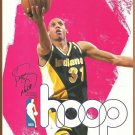 1995 Hoop Official NBA Program Indiana Pacers Reggie Miller Boston Celtics Arena Edition