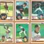 1983 Topps Cleveland Indians Team Lot 21 Andre Thornton Mike Hargrove Bert Blyleven Rick Sutcliffe +
