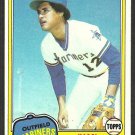 Seattle Mariners Juan Beniquez 1981 Topps Baseball Card # 306 nm